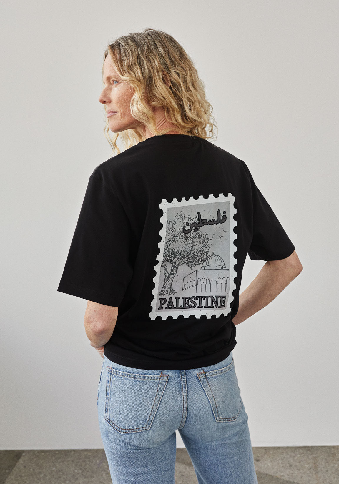Palästina-Stempel-T-Shirt