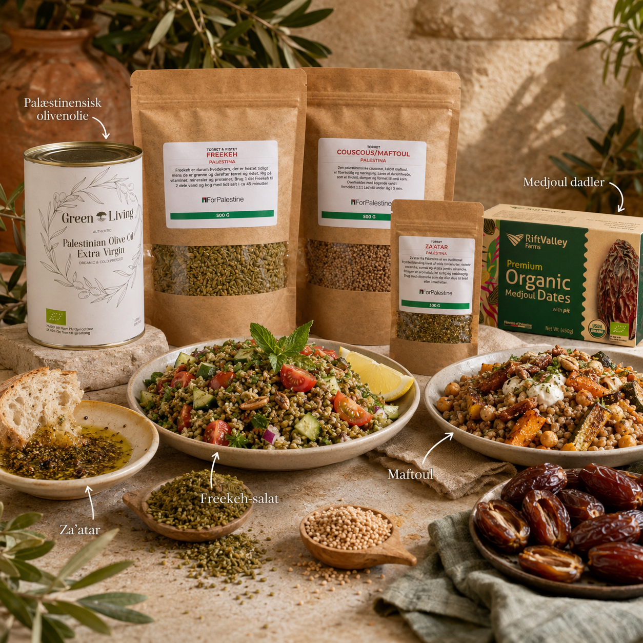 Organic Palestine tasting box
