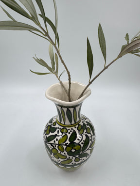 Al Khalil Vase, Light Green 18 cm