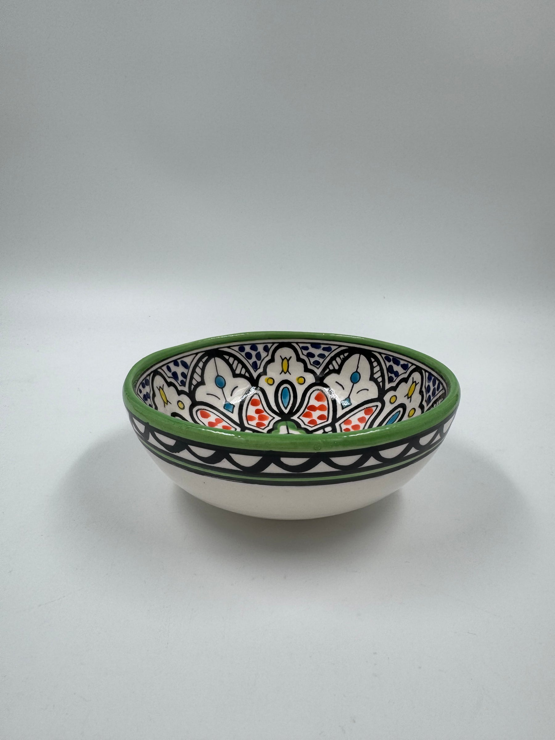 Jenin Bowl Green 15 cm