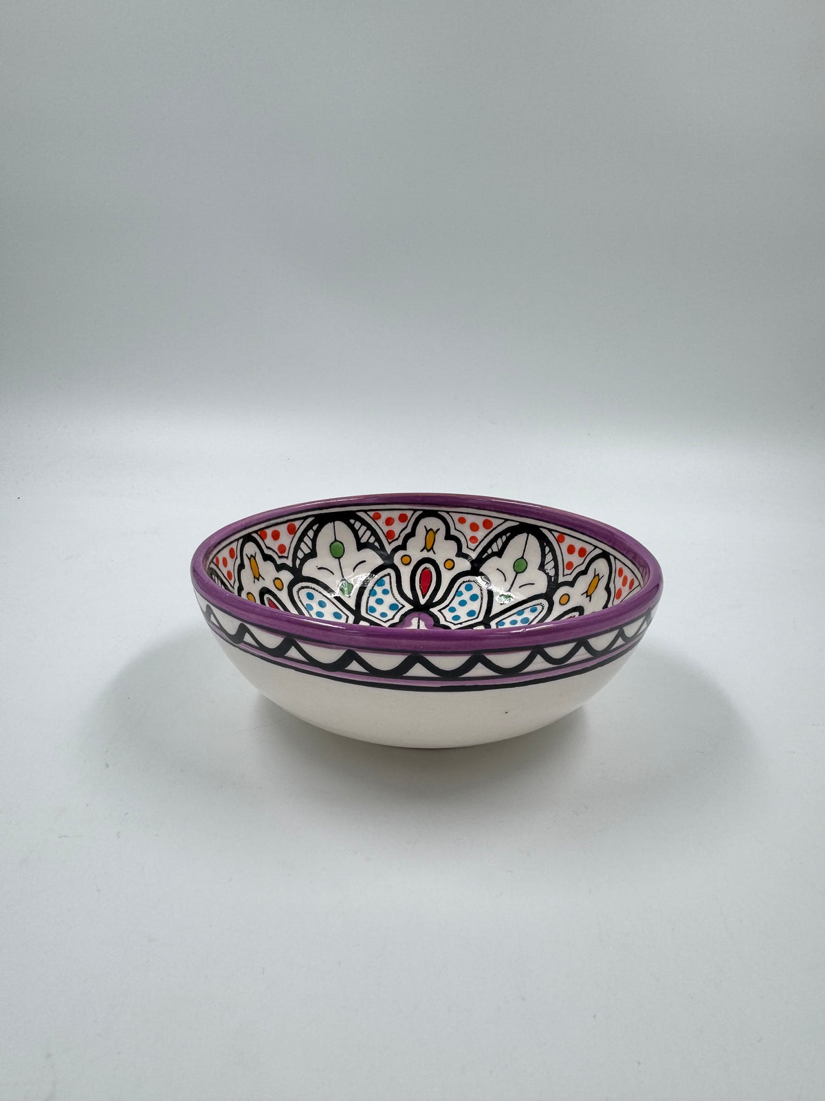Jenin Bowl Purple 15 cm
