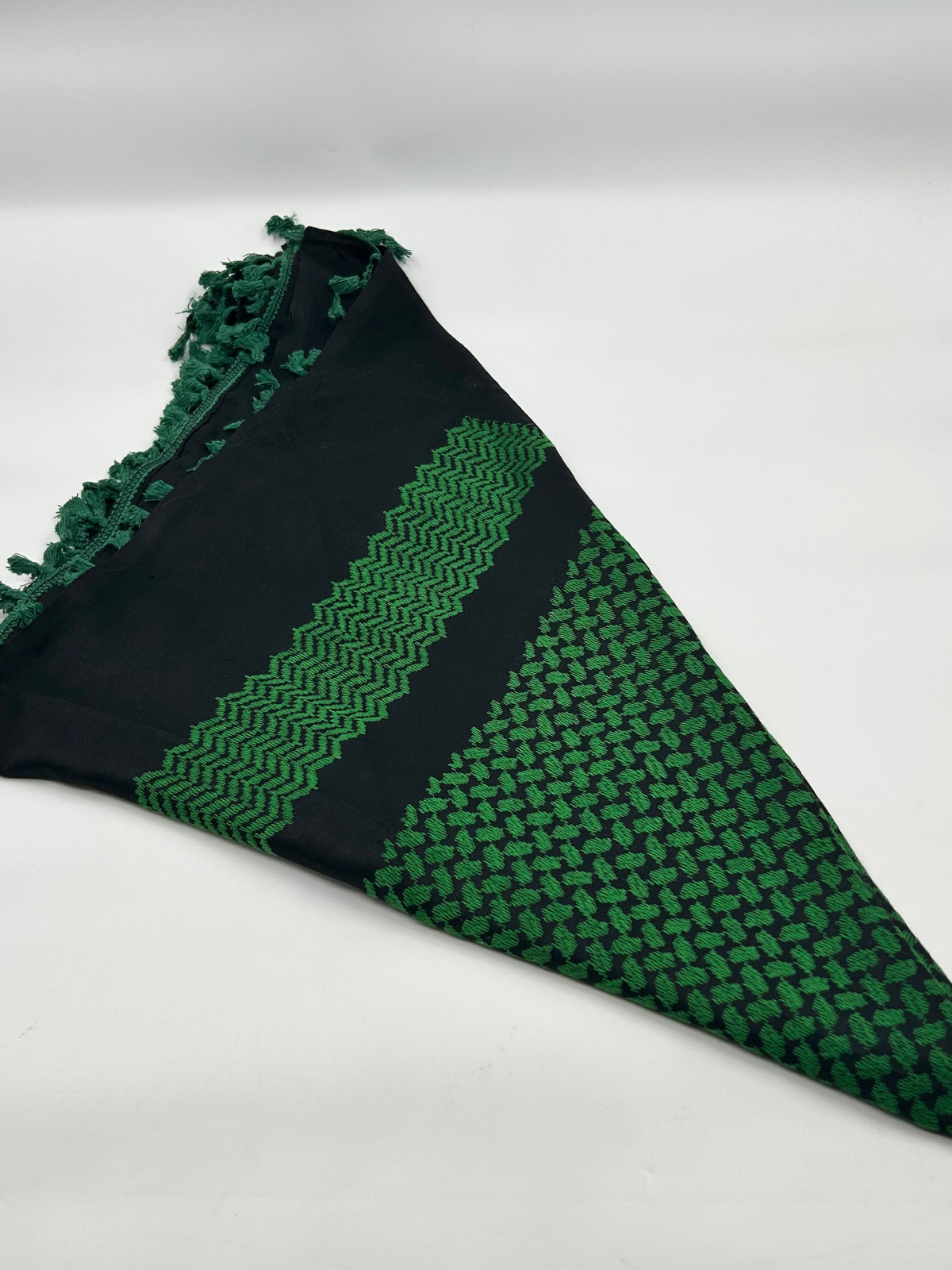 Auténtica kuffiyeh Hirbawi - verde