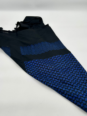 Authentisches Hirbawi-Kuffiyeh – dunkelblau