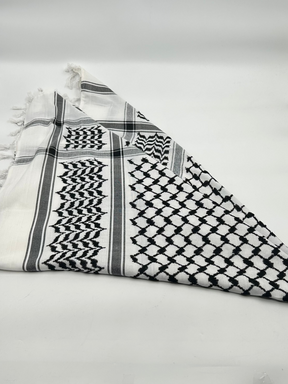 Authentisches Hirbawi-Kuffiyeh – hellblau