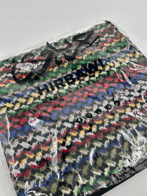 Authentique kuffiyeh Hirbawi-noir/multicolore