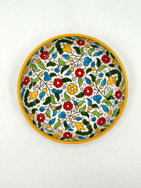 Servierschüssel 18 cm - gelb