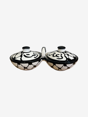 Za'atar & Zait Set mit Deckel - Kuffiye