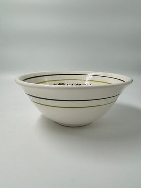 Servierschüssel - 25 cm - oliv