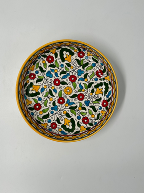 Serverings fad 23 cm - gul