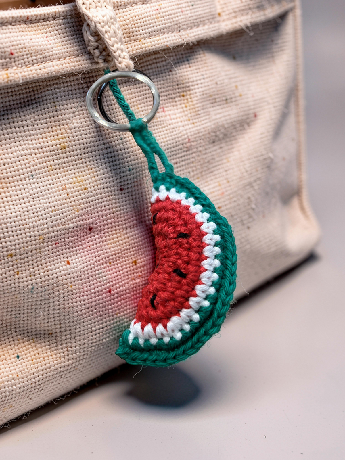 Watermelon Keychain