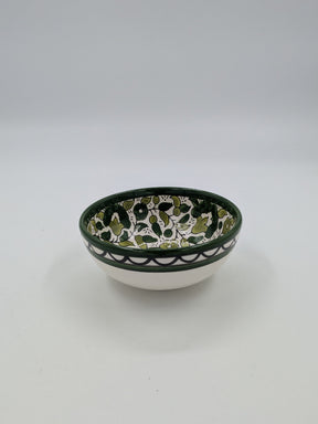 Schüssel 12 cm - Bordeaux/Grün