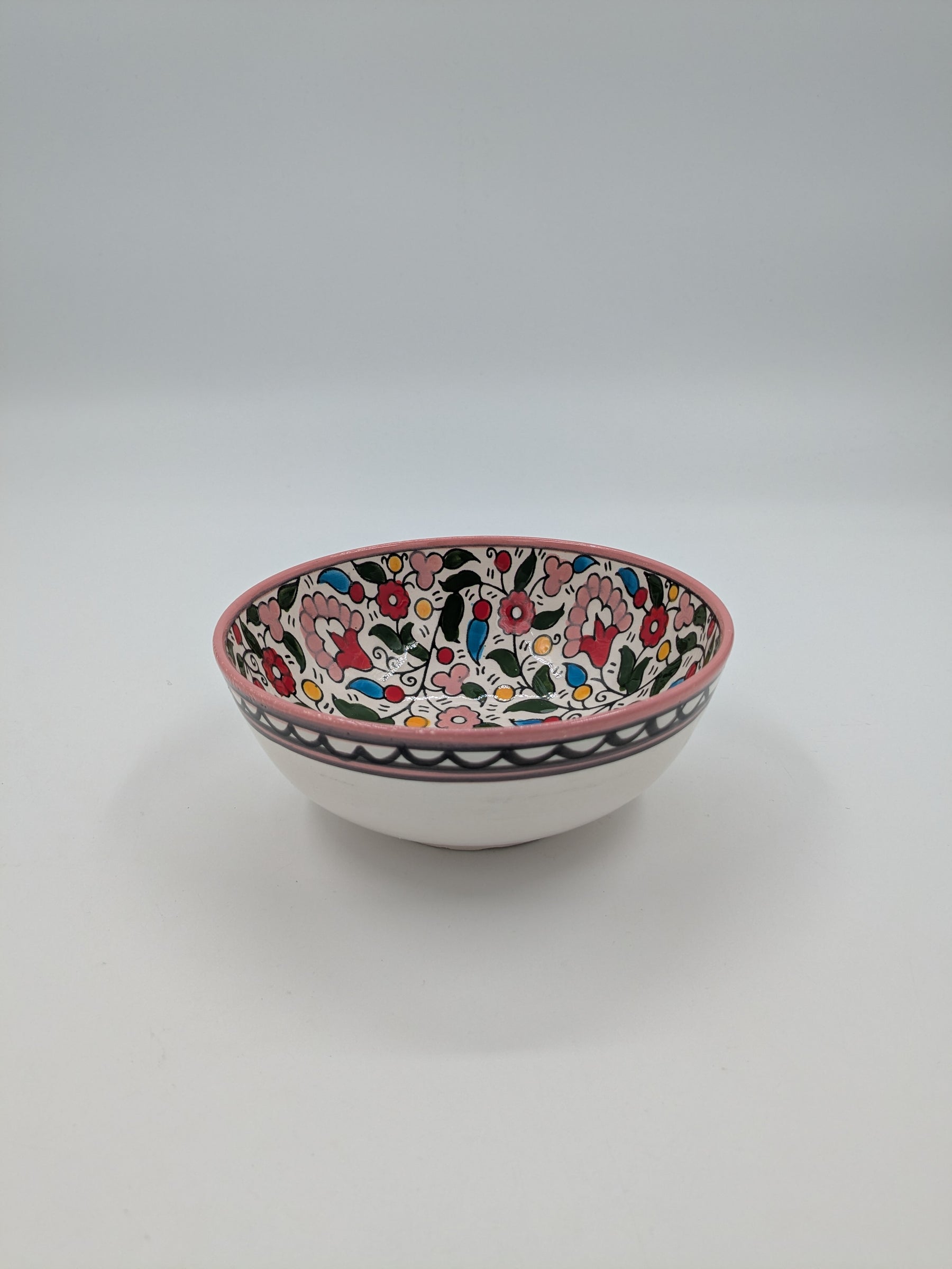 Schüssel 12 cm - Bordeaux/Grün