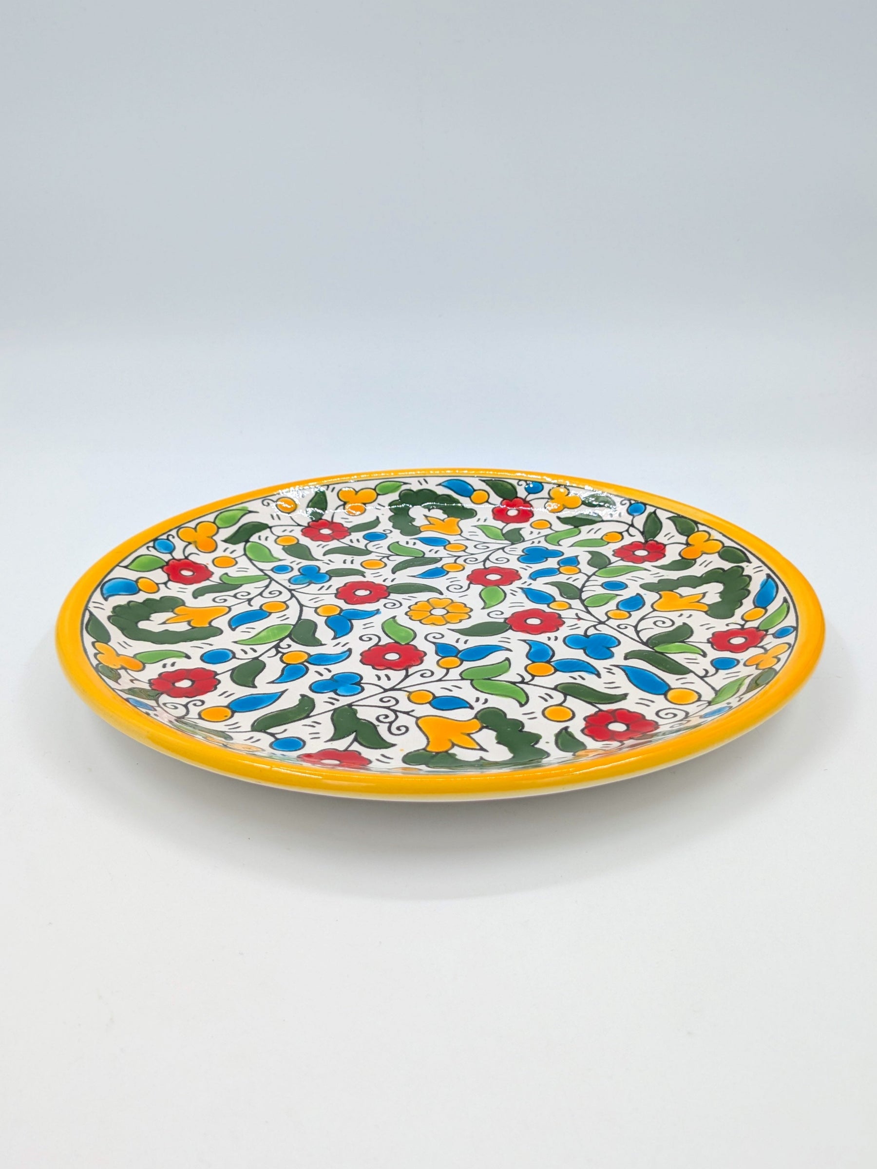 Frokost tallerken 19 cm - gul