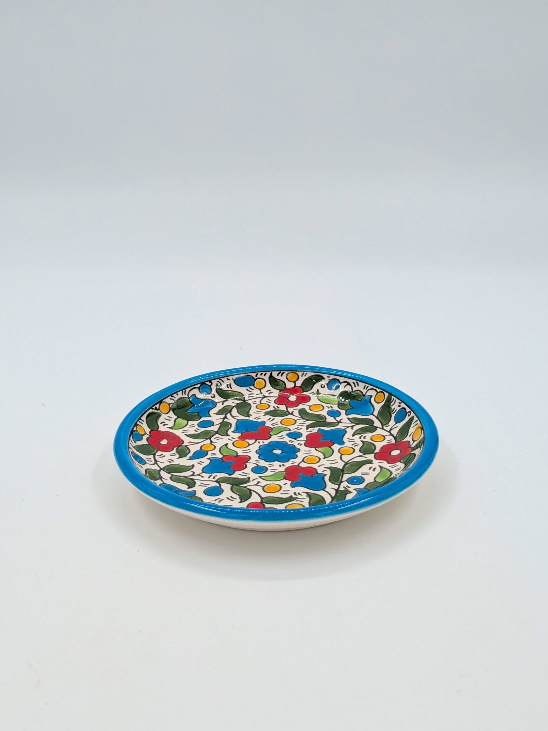 Plato para tarta - azul claro