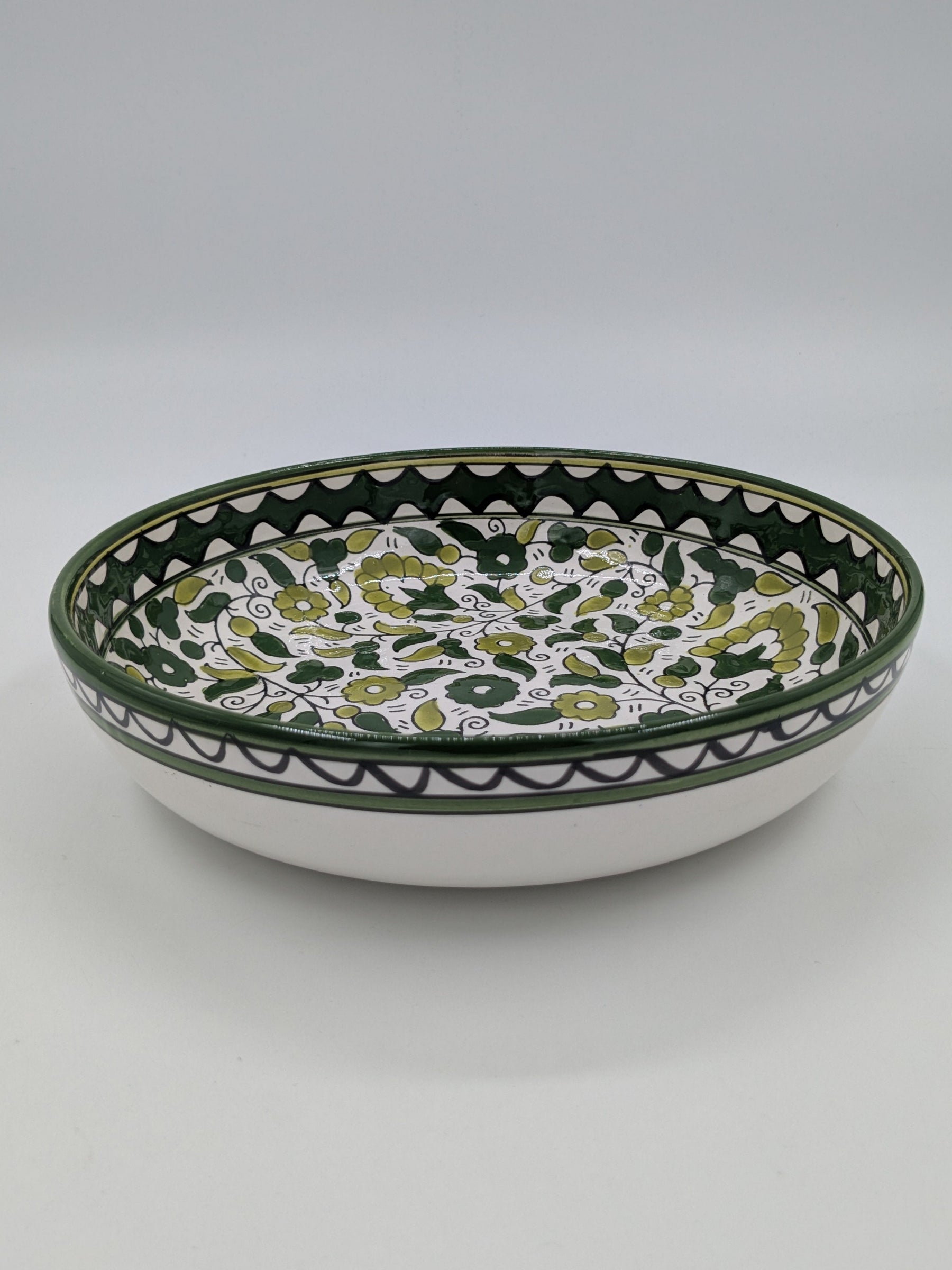 Serverings fad 23 cm - grøn