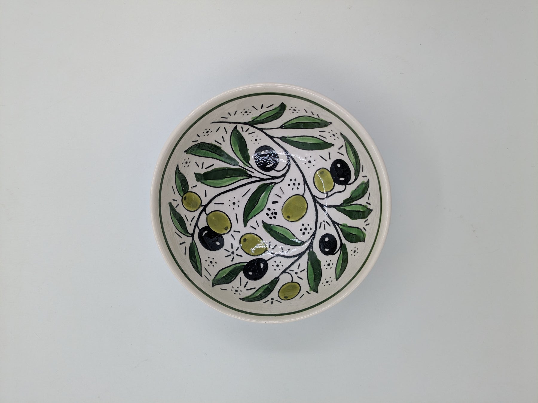 Skål 12 cm - oliven
