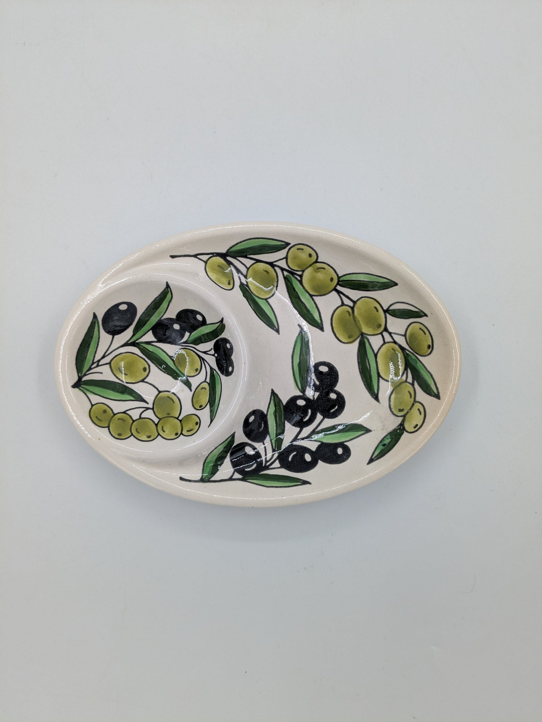 Dip bowl with 2 compartments - kuffiye
