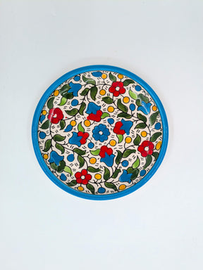Plato para tarta - azul claro