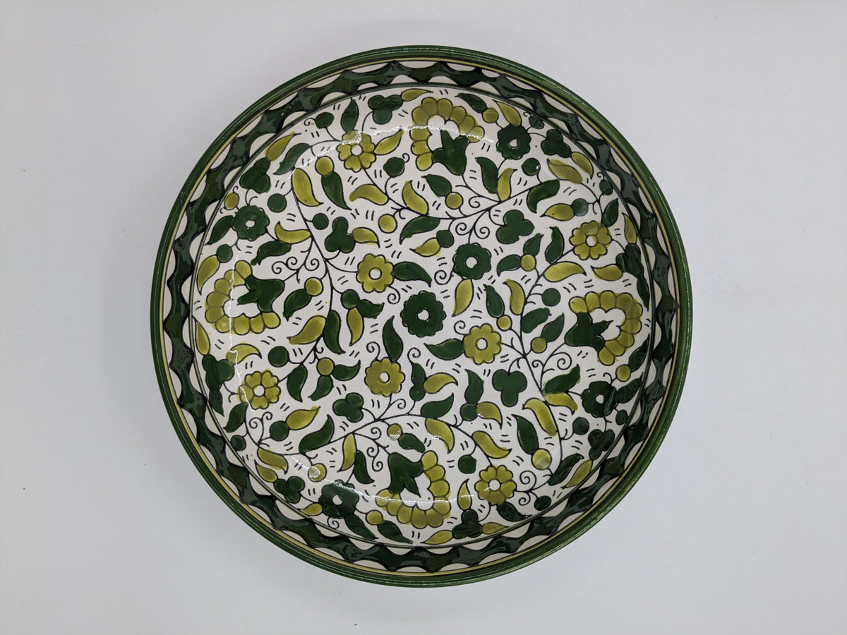 Servierplatte 23 cm - grün