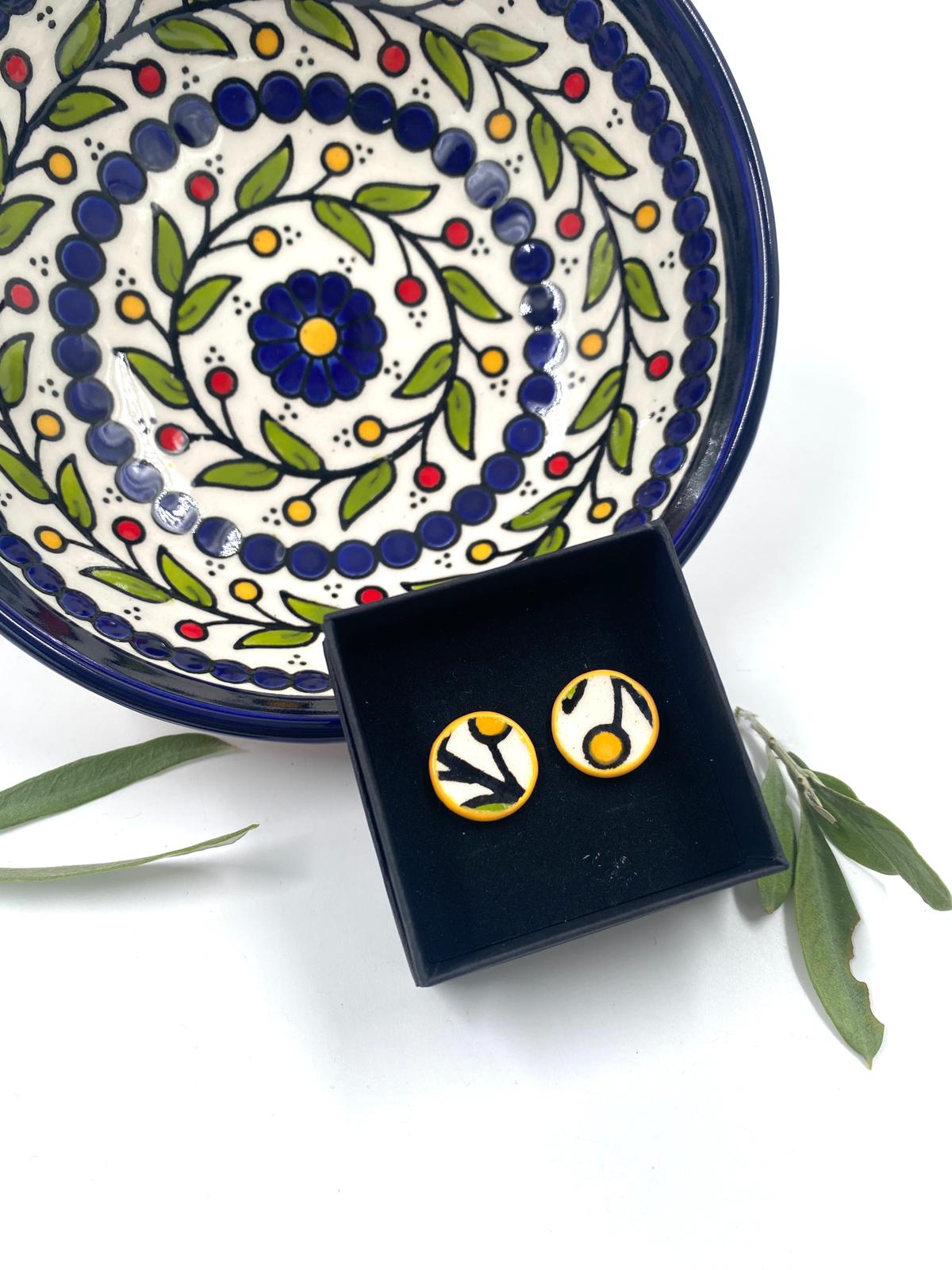 Håndlavede øreringe, 16 mm