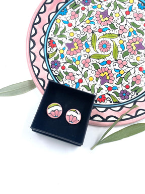 Håndlavede øreringe, 16 mm