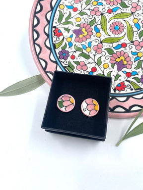 Håndlavede øreringe, 16 mm