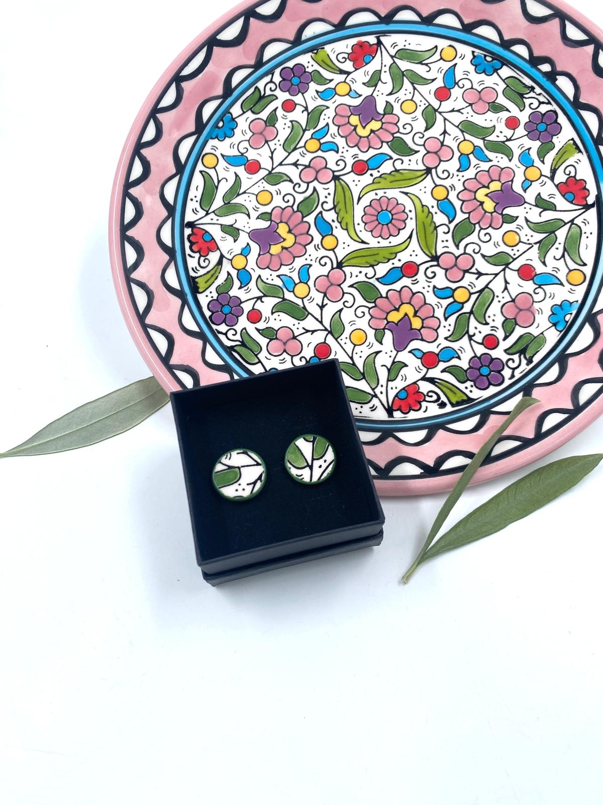 Håndlavede øreringe, 16 mm