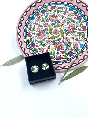 Håndlavede øreringe, 16 mm