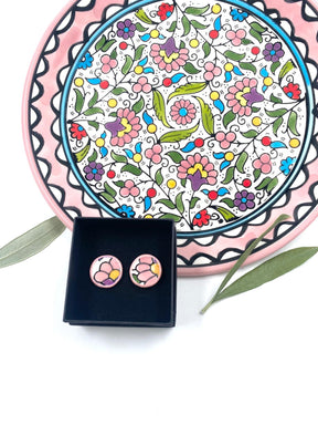 Håndlavede øreringe, 16 mm