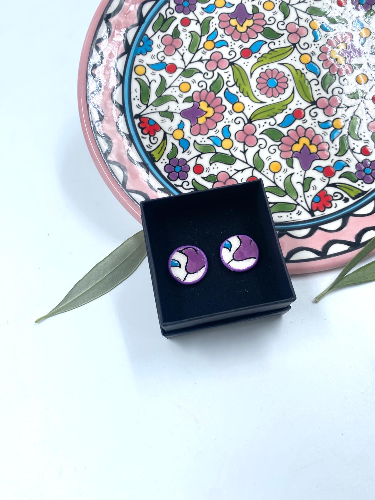 Håndlavede øreringe, 16 mm