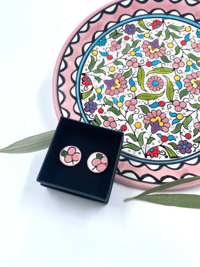 Håndlavede øreringe, 16 mm