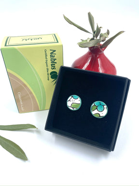 Handgefertigte Ohrringe, 16 mm