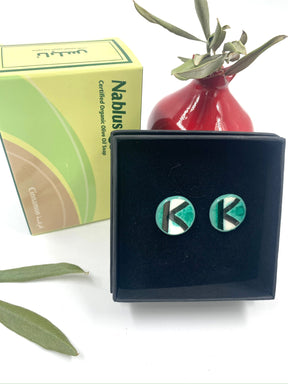 Handgefertigte Ohrringe, 16 mm