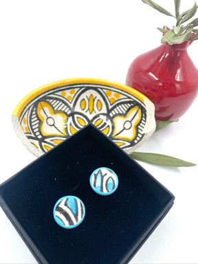 Handgefertigte Ohrringe, 16 mm