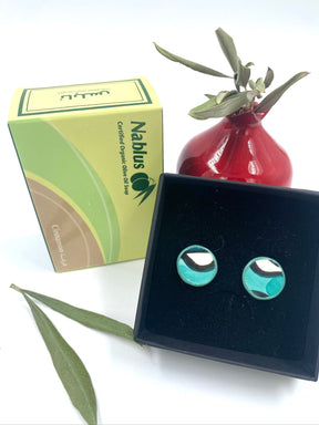 Handgefertigte Ohrringe, 16 mm