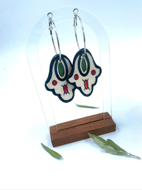 Håndlavede øreringe