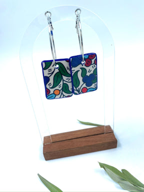 Håndlavede øreringe