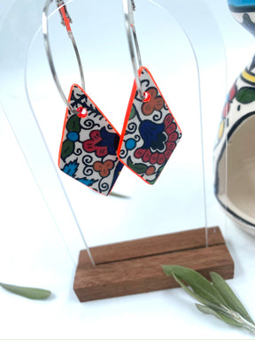 Håndlavede øreringe