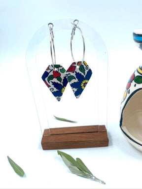 Håndlavede øreringe