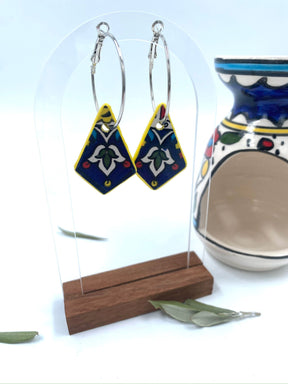 Håndlavede øreringe