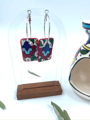 Håndlavede øreringe