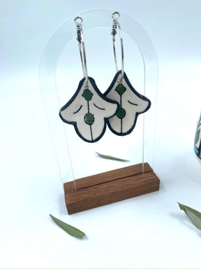 Håndlavede øreringe