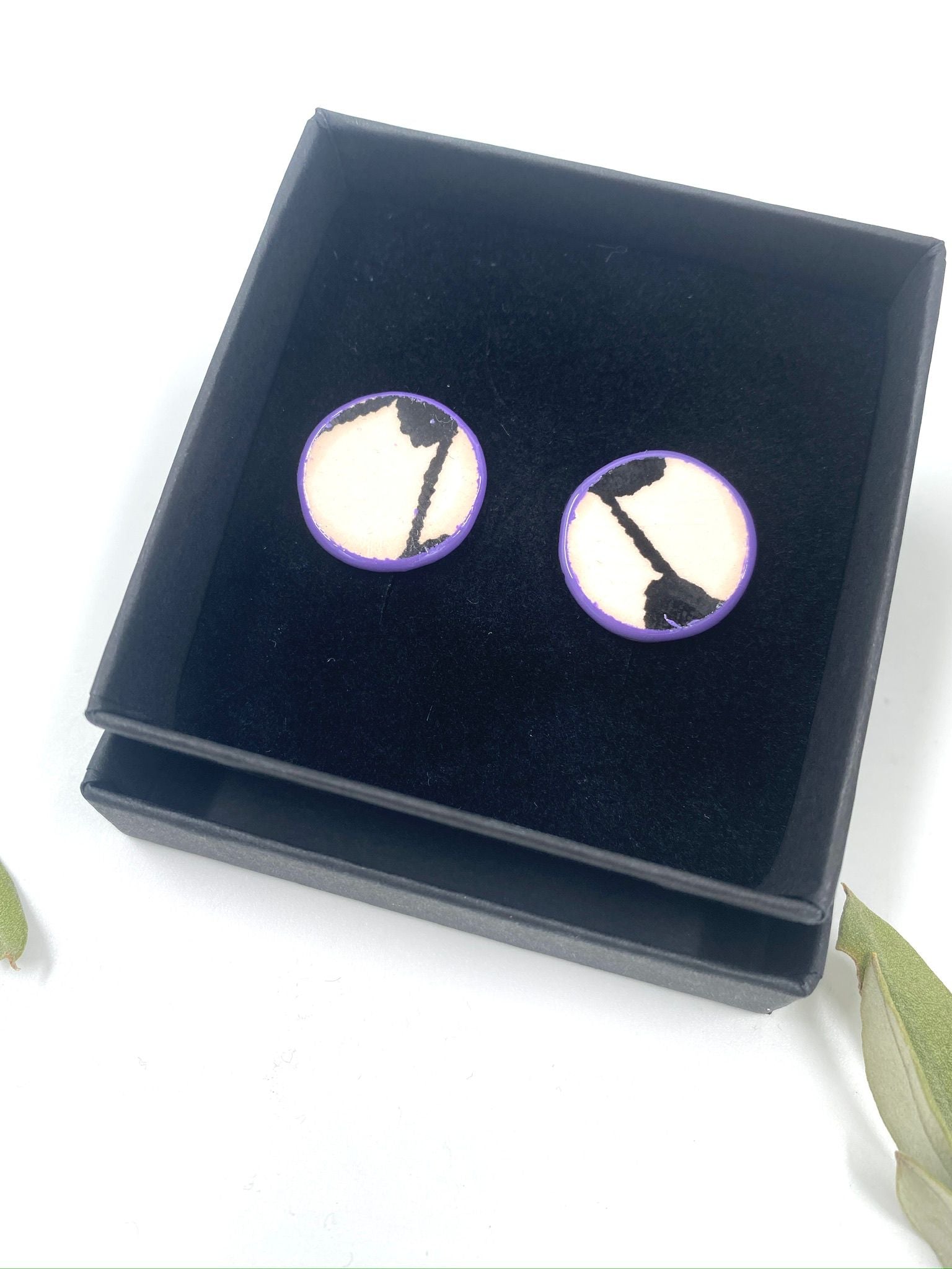 Handgefertigte Ohrringe, 19 mm