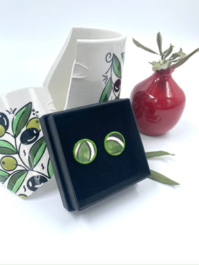 Handgefertigte Ohrringe, 19 mm