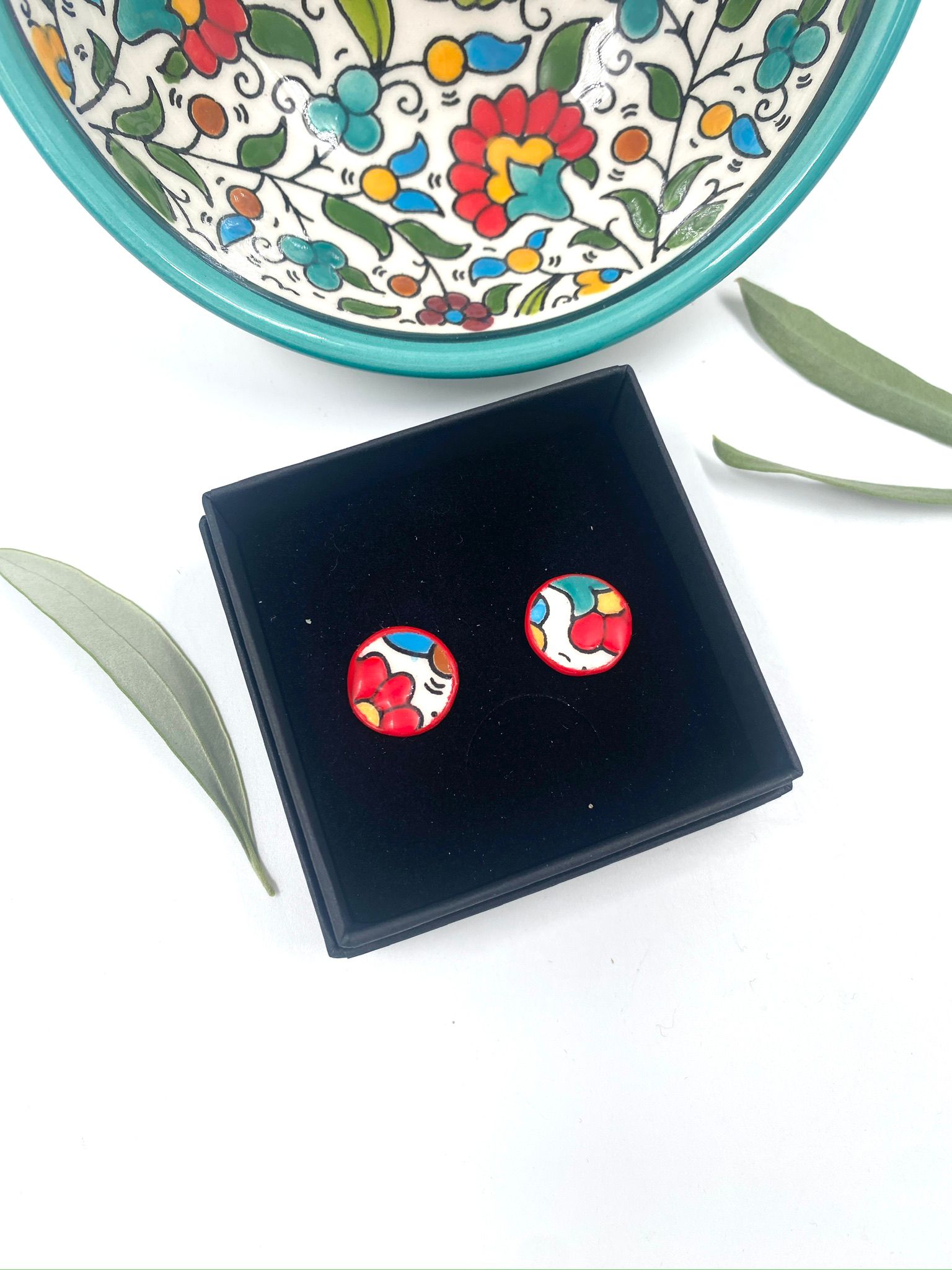 Handgefertigte Ohrringe, 16 mm