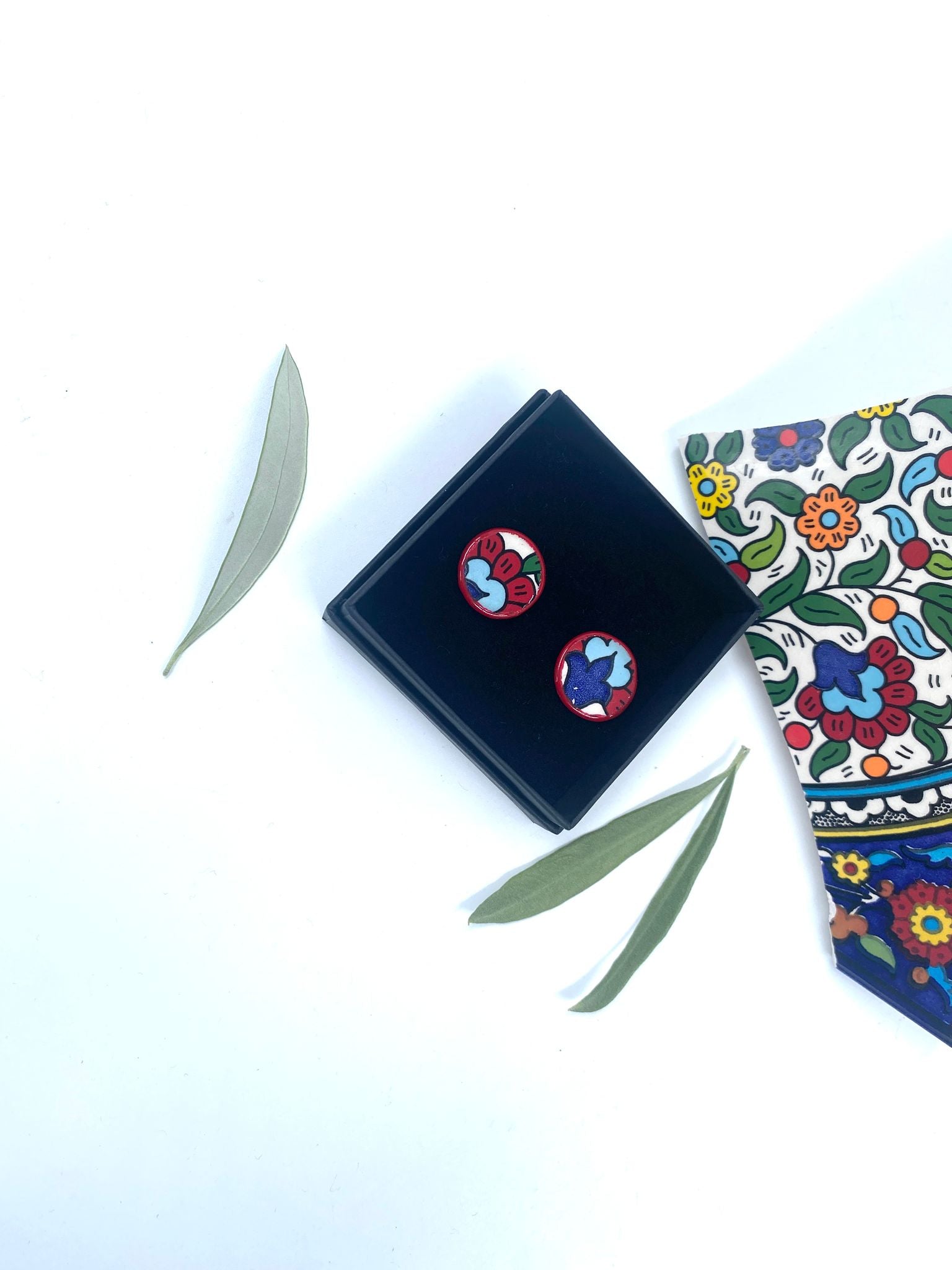 Pendientes hechos a mano, 19 mm