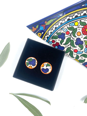 Pendientes hechos a mano, 19 mm